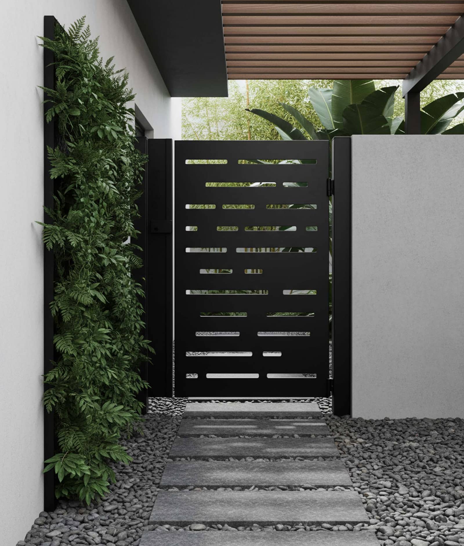 بوابة مستوحاة من الطبيعة