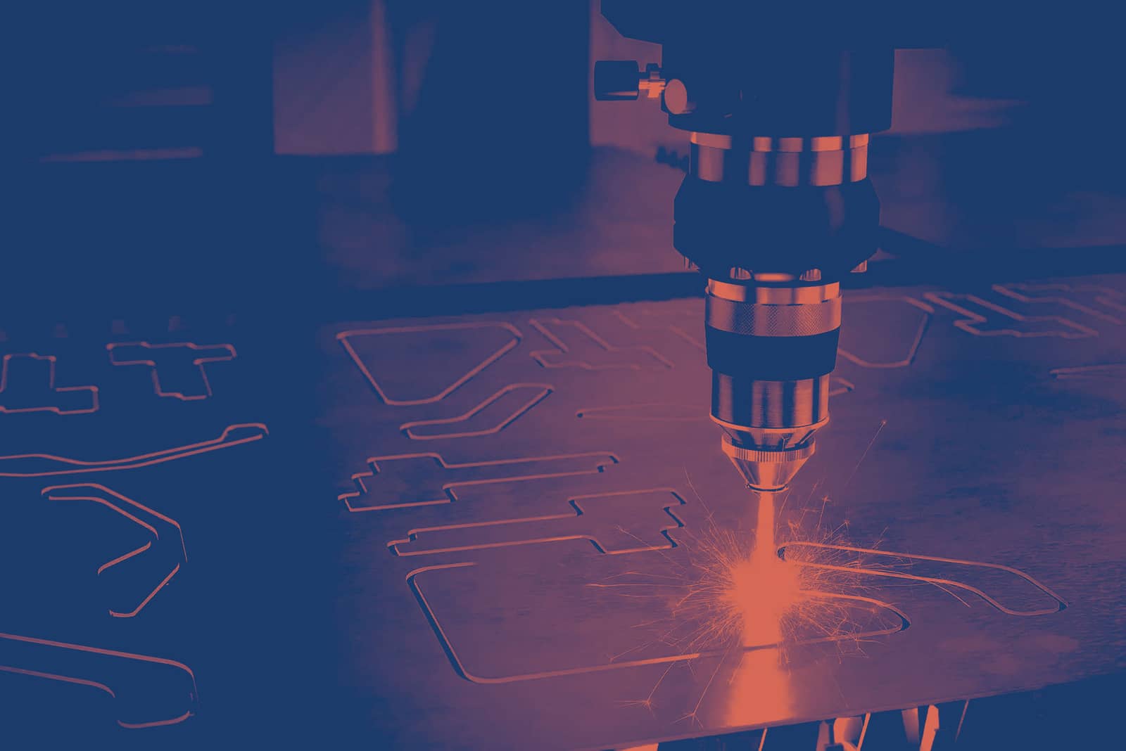 Laser Cutting Banner