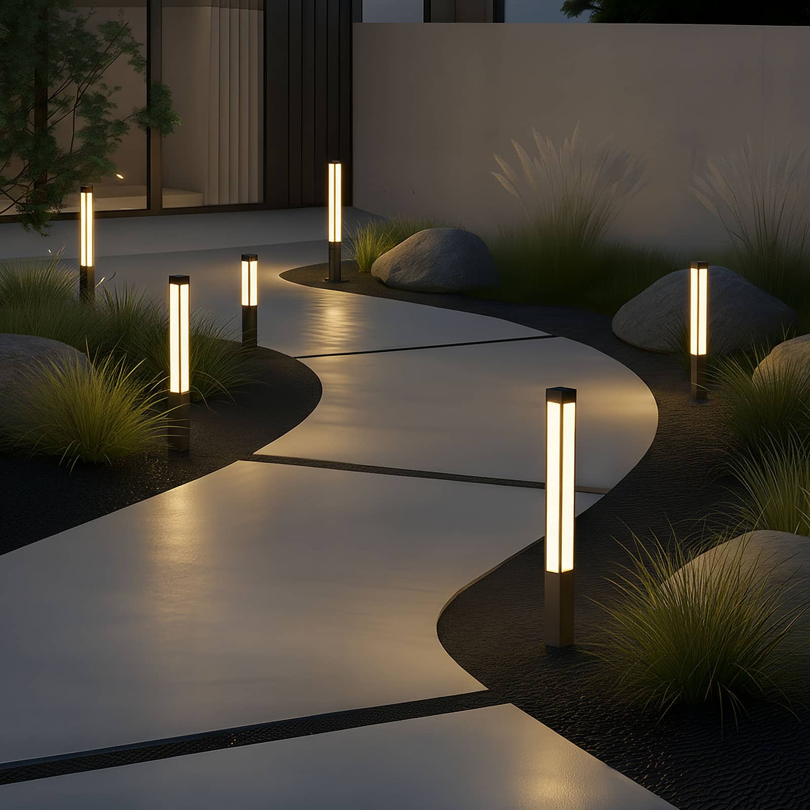 إضاءة المناظر الطبيعية