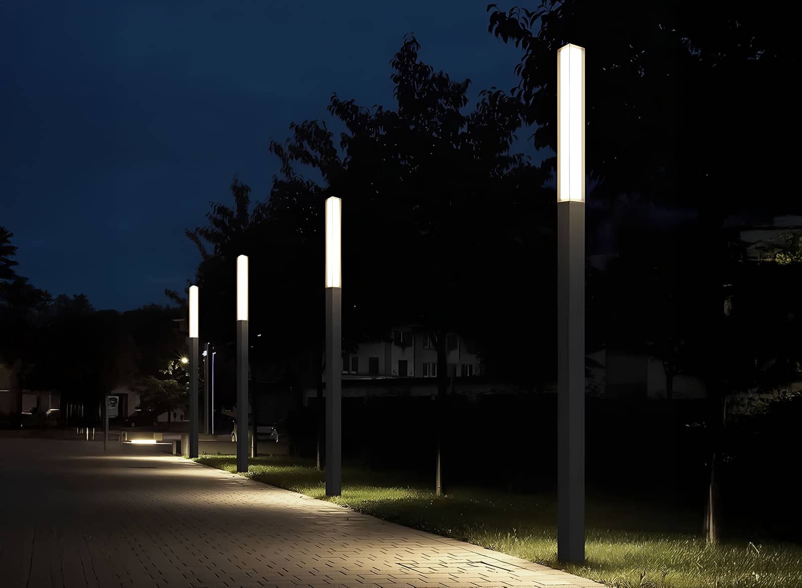 مصباح شارع حديث