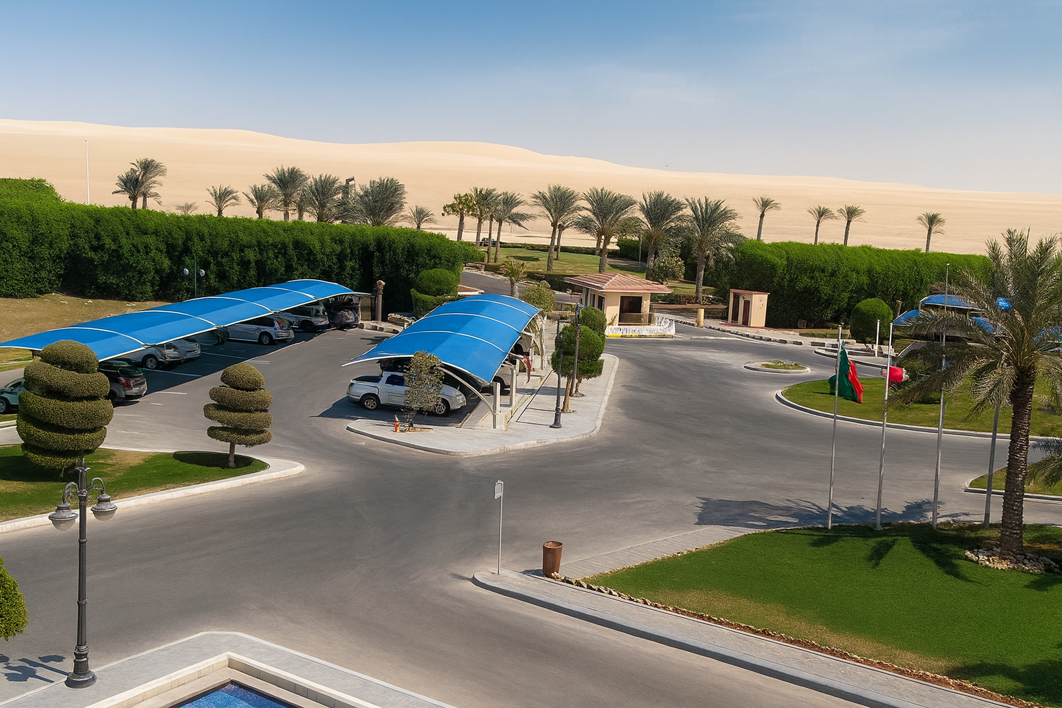 Why Choose Fabric Parking Shade Structures for Vehicle Protection