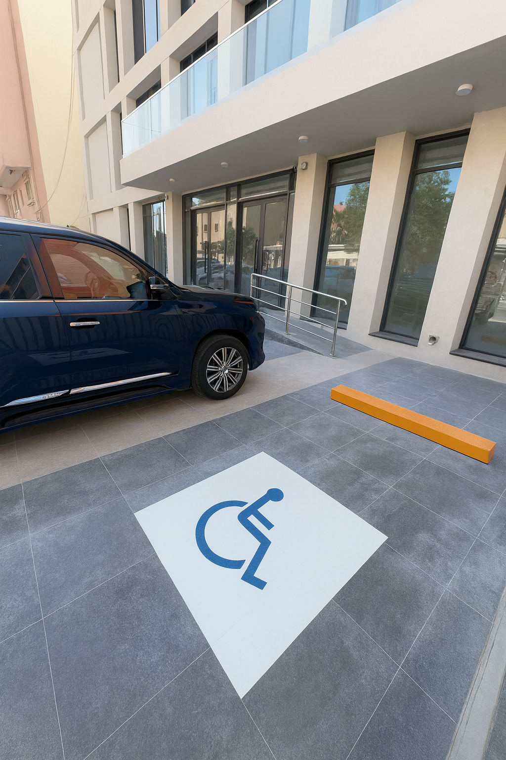 Accessible parking bay marking - What signs are needed